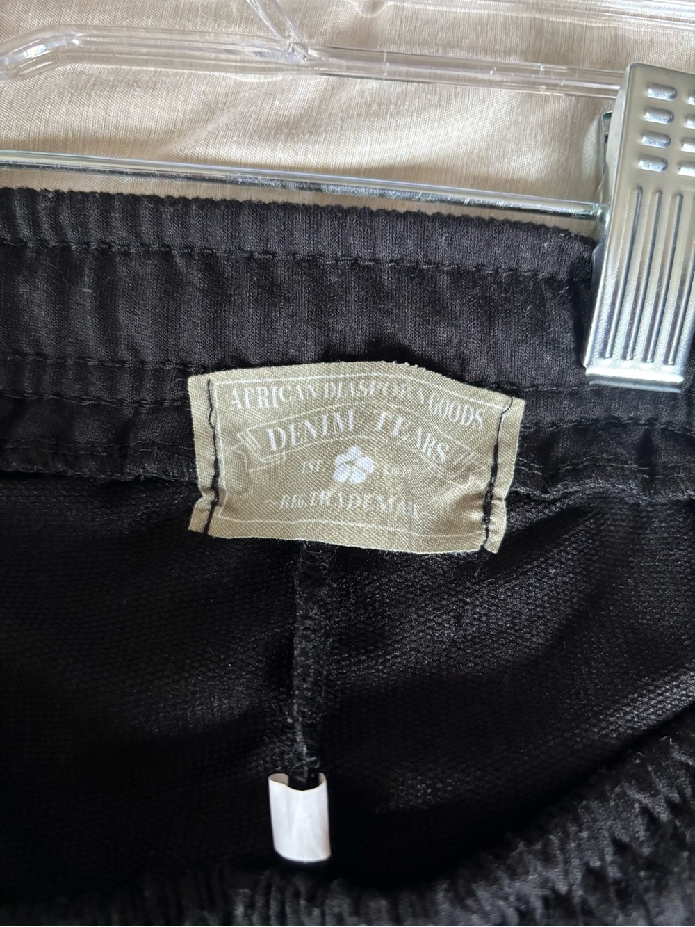 TWO PAIR Denim Tears Men's Athletic Shorts - Black & Navy - Picture 4 of 12